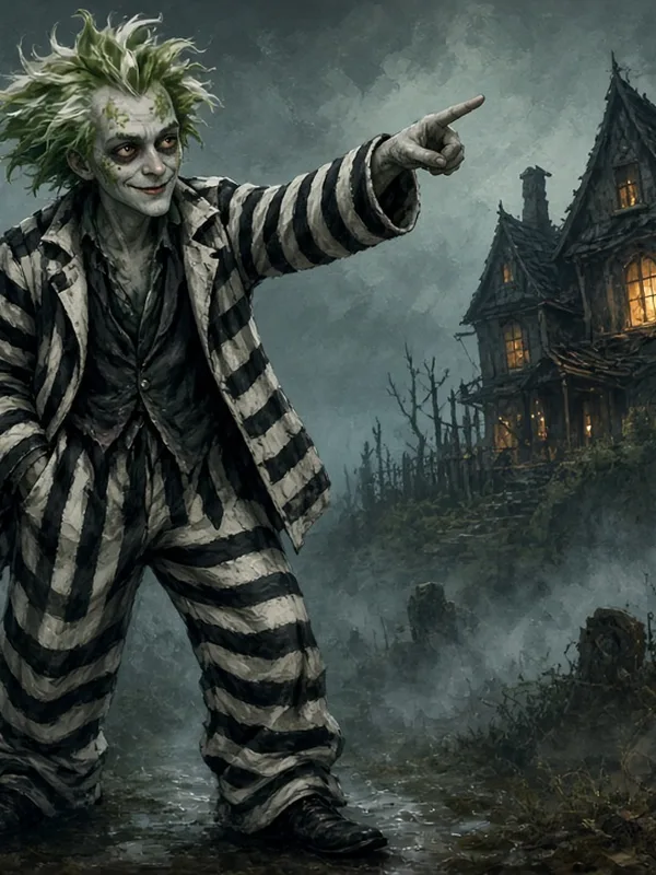 Disfraz de Beetlejuice