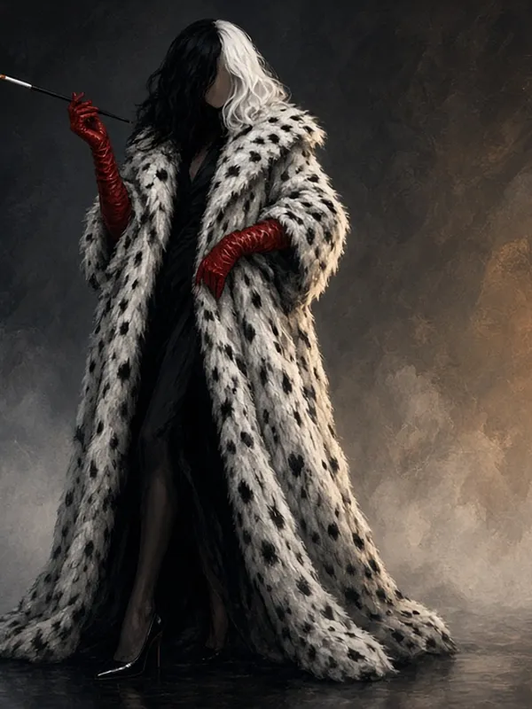 Disfraz de Cruella de Vil (niña y mujer)