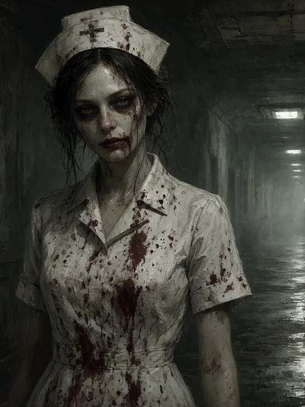 Disfraz de Enfermera zombi