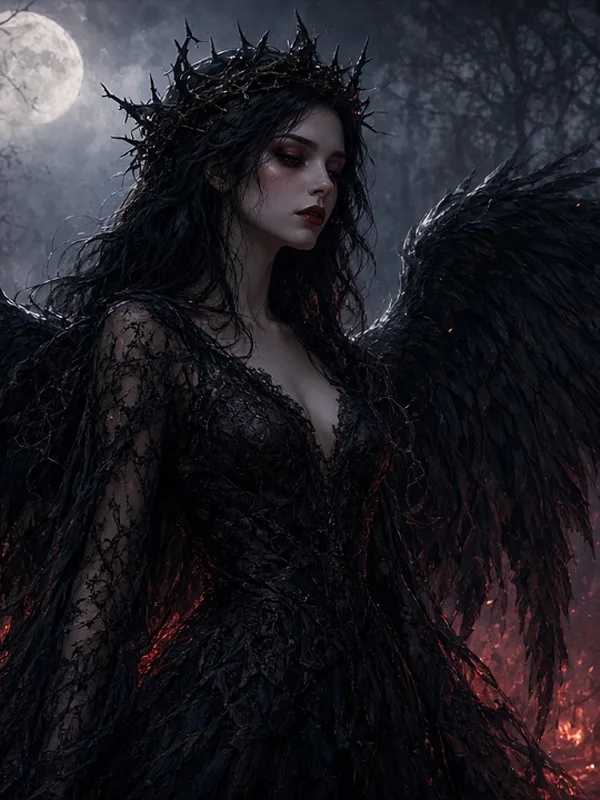 Disfraz de Hada oscura / ángel caído