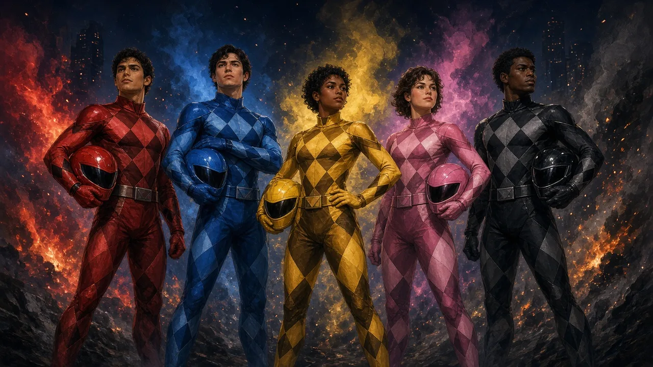 Disfraz de Power Rangers