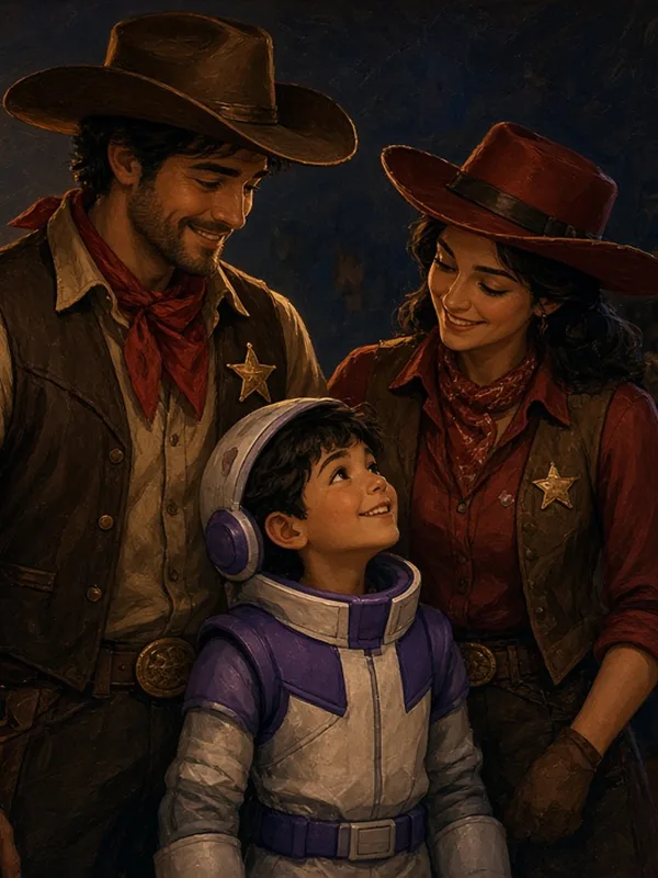 Disfraz de Toy Story en familia
